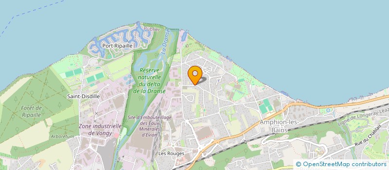 localisation de l'entreprise SCI SEVILLON  PUBLIER