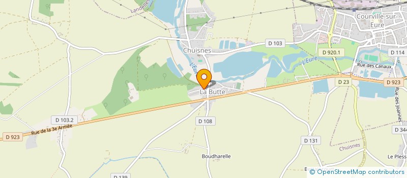localisation de l'entreprise SCI SEVIM à MITTAINVILLIERS-VERIGNY