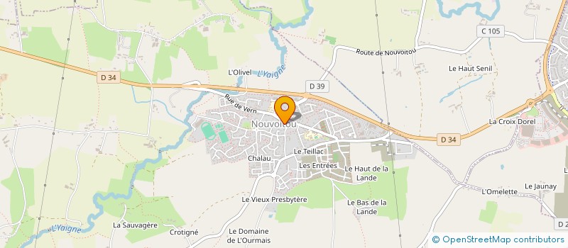 localisation de l'entreprise SCI SEVIN-RENAULT  CHANTEPIE