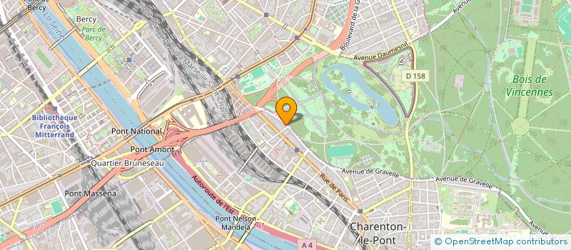 localisation de l'entreprise SCI SEVRAN  CHARENTON-LE-PONT