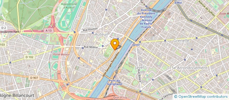 localisation de l'entreprise SCI SEVRES 48  PARIS