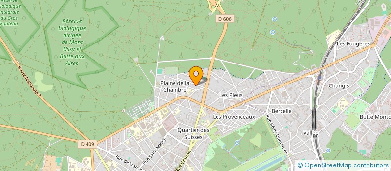 localisation de l'entreprise SCI SEVRES-DOZ à FONTAINEBLEAU