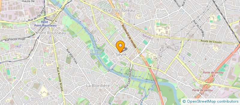 localisation de l'entreprise SCI SEVRES ESCULAPE à NANTES
