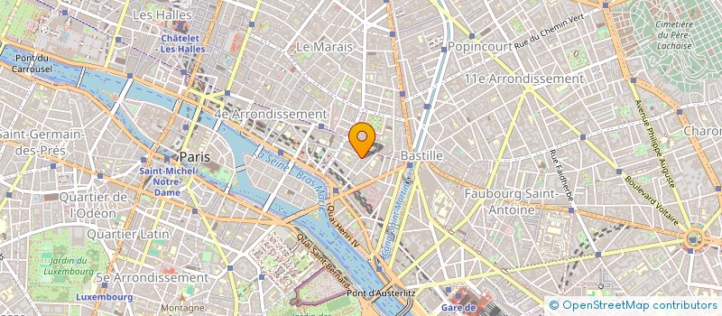 localisation de l'entreprise SCI SEVRES SCIFAH à PARIS