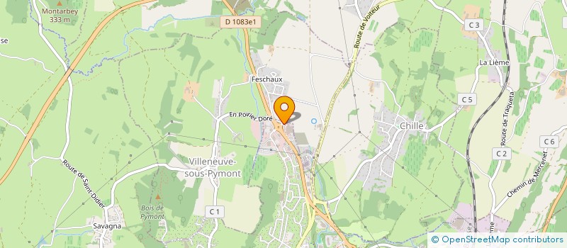 localisation de l'entreprise SCI SEVREY  LONS-LE-SAUNIER