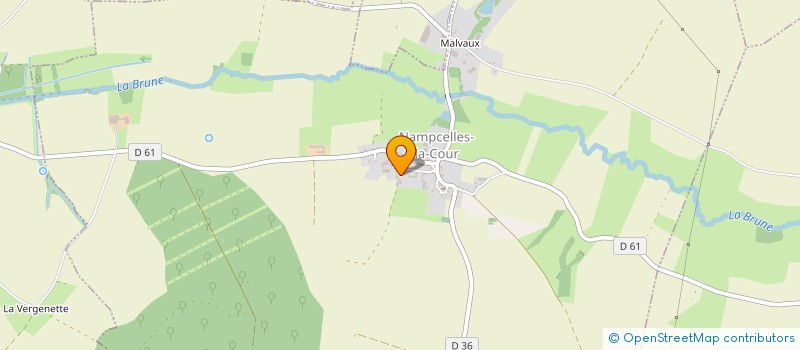 localisation de l'entreprise SCI SEVRIN  LANDOUZY-LA-VILLE