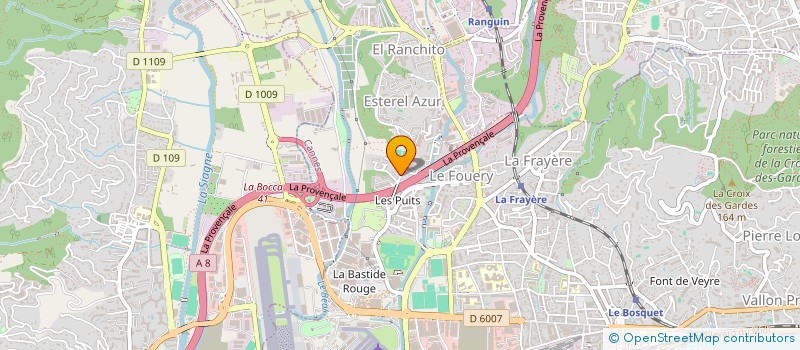 localisation de l'entreprise SCI SEXTANT à CANNES