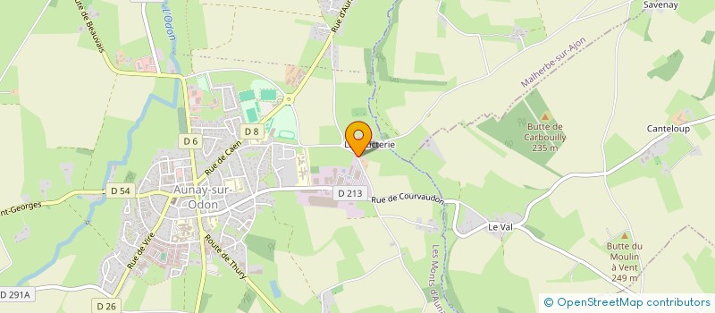 localisation de l'entreprise SCI SEYA à SOULEUVRE EN BOCAGE