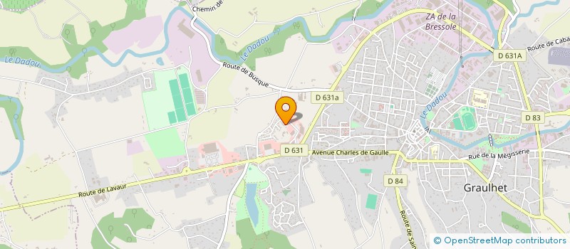 localisation de l'entreprise SCI SEYADO  GAILLAC