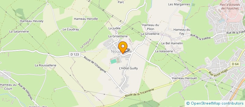 localisation de l'entreprise SCI SEYER-KEBAILI  NOUAINVILLE