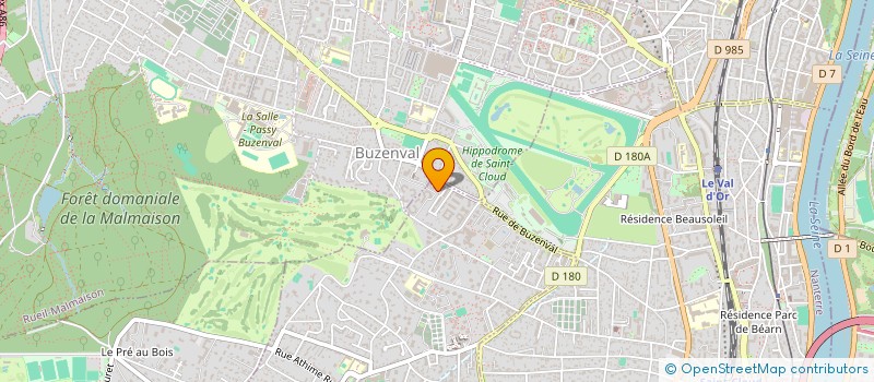 localisation de l'entreprise SCI SEZA à GARCHES