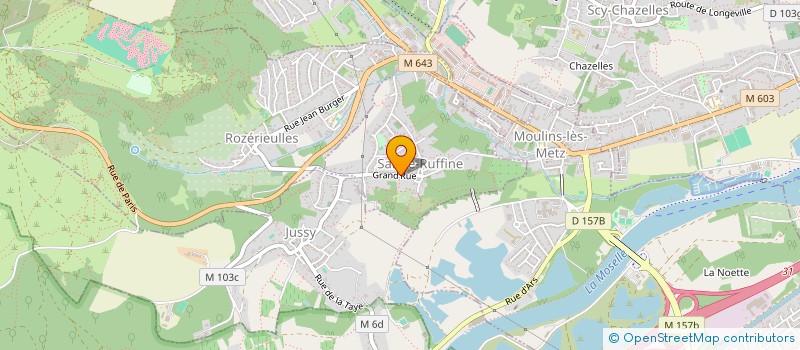 localisation de l'entreprise SCI SEZALIA  JOUY-AUX-ARCHES