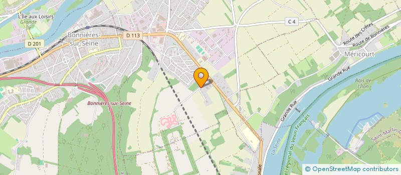 localisation de l'entreprise SCI SEZAM FAMILY  FRENEUSE