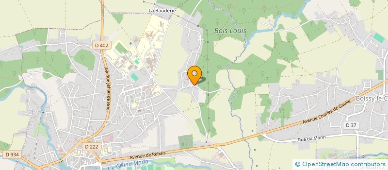 localisation de l'entreprise SCI SEZANNE à COULOMMIERS