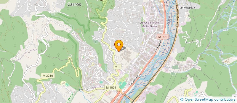 localisation de l'entreprise SCI SEZARA à CARROS