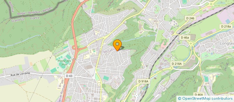 localisation de l'entreprise SCI SEZEN à LONGWY