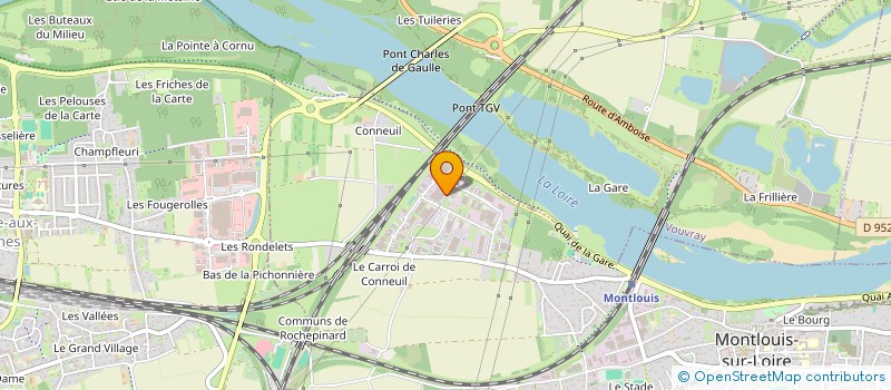 localisation de l'entreprise SCI SF 37  VERETZ