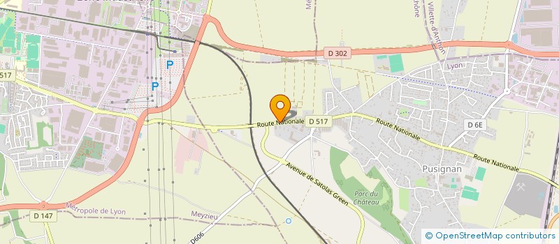 localisation de l'entreprise SCI SF ASSOCIES IMMO  PUSIGNAN