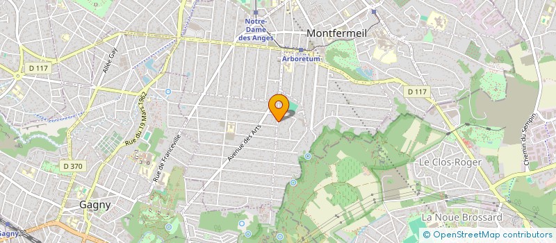 localisation de l'entreprise SCI SF DUARTE à MONTFERMEIL