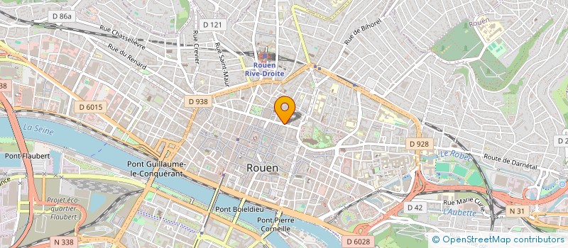 localisation de l'entreprise SCI SF3P à ROUEN