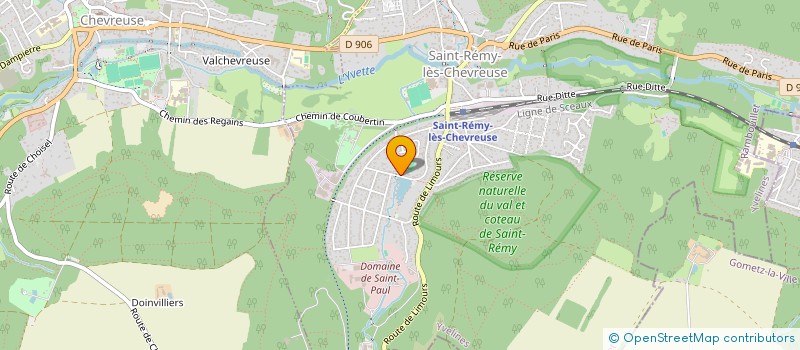 localisation de l'entreprise SCI SFA7  SAINT-REMY-LES-CHEVREUSE