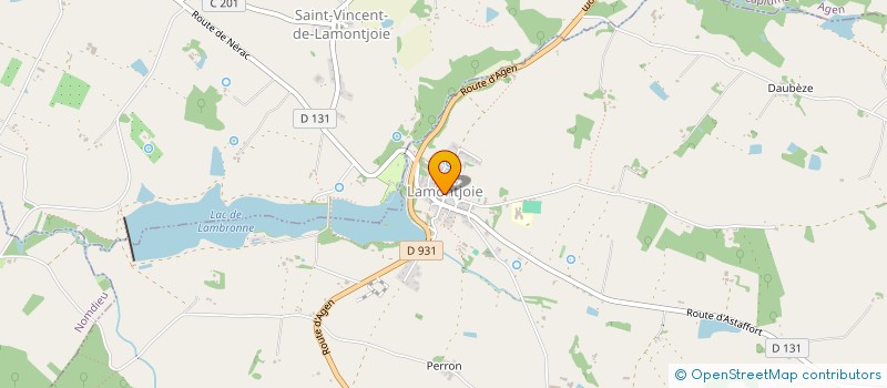 localisation de l'entreprise SCI SFB 47  LAMONTJOIE