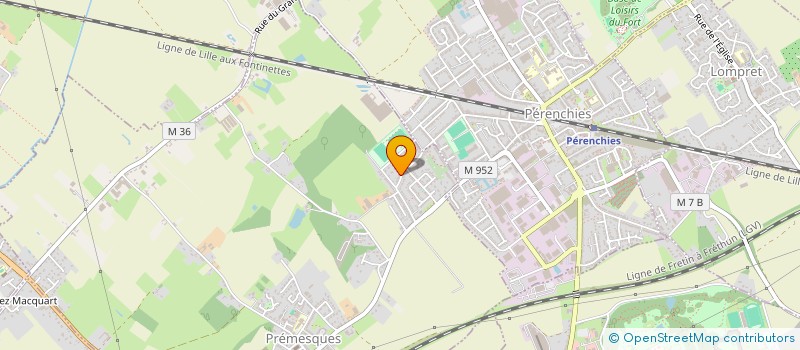 localisation de l'entreprise SCI SFCD IMMOBILIER  PREMESQUES