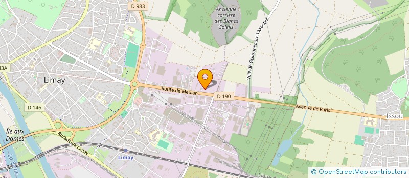 localisation de l'entreprise SCI SFCH  JOUY-SUR-EURE