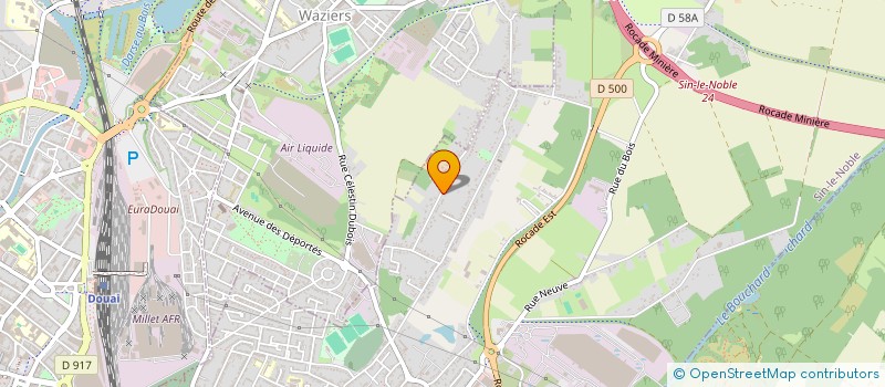 localisation de l'entreprise SCI SFCR  SIN-LE-NOBLE