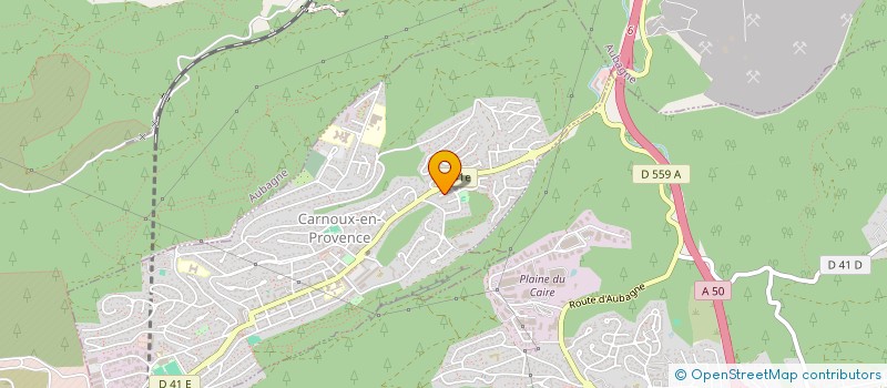 localisation de l'entreprise SCI SFDL à CARNOUX-EN-PROVENCE