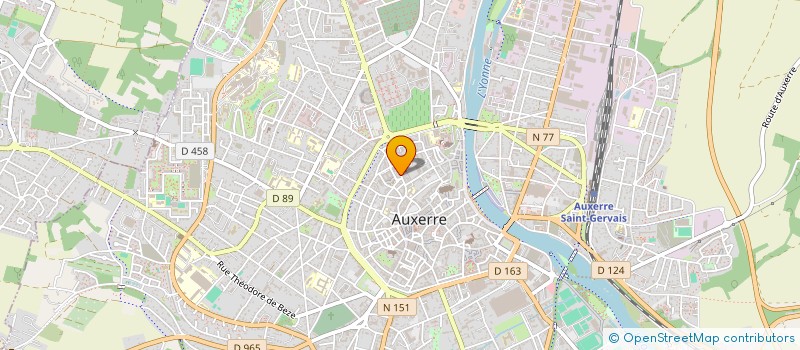 localisation de l'entreprise SCI SFEMAC LOCATION à AUXERRE