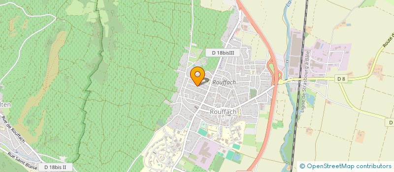 localisation de l'entreprise SCI SFEN  ROUFFACH