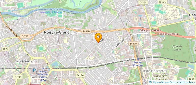 localisation de l'entreprise SCI SFIF  NOISY-LE-GRAND