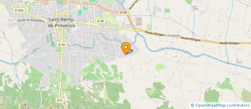 localisation de l'entreprise SCI SFL IMMOBILIER  SAINT-REMY-DE-PROVENCE