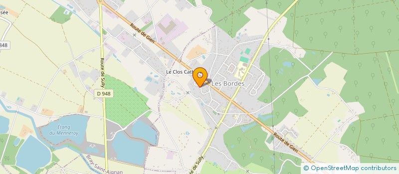 localisation de l'entreprise SCI SFLM IMMO à LES BORDES