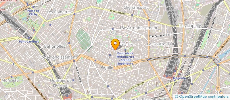 localisation de l'entreprise SCI SFM-VAL à PARIS