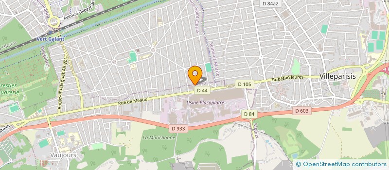 localisation de l'entreprise SCI SFMM à TREMBLAY-EN-FRANCE
