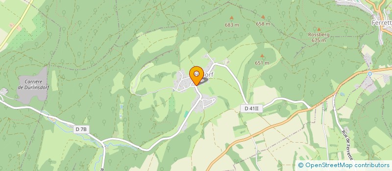 localisation de l'entreprise SCI SFMM  BENDORF