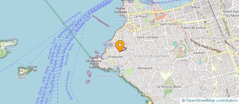 localisation de l'entreprise SCI SFSAGAM à MARSEILLE