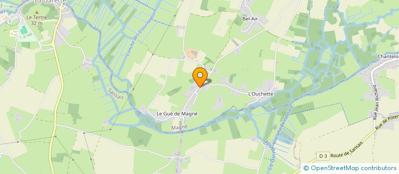 localisation de l'entreprise SCI SFT  MAGNE