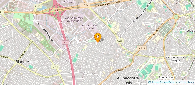 localisation de l'entreprise SCI SG INVEST à AULNAY-SOUS-BOIS