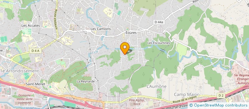localisation de l'entreprise SCI SG LE CLOS DES CIGALES à MARSEILLE