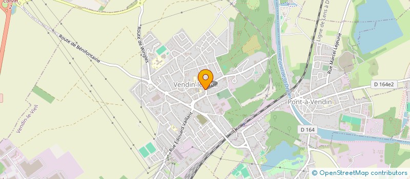 localisation de l'entreprise SCI SGAP  VENDIN-LE-VIEIL