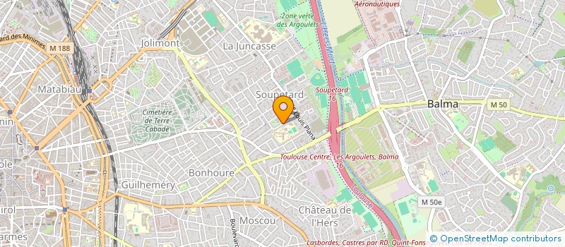 localisation de l'entreprise SCI SGAR à TOULOUSE