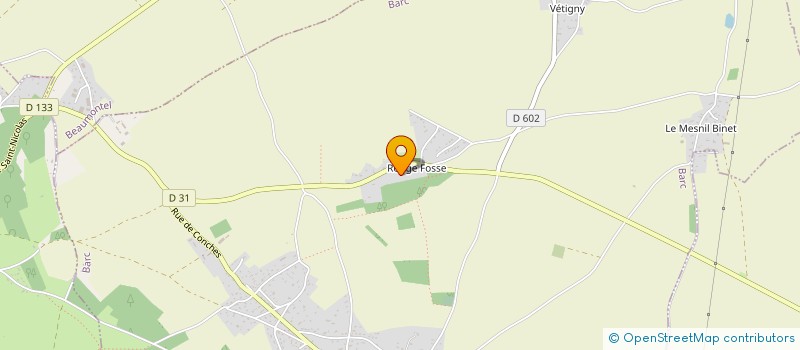 localisation de l'entreprise SCI SGBM  BARC