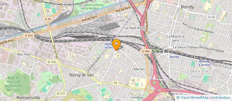 localisation de l'entreprise SCI SGC à NOISY-LE-SEC
