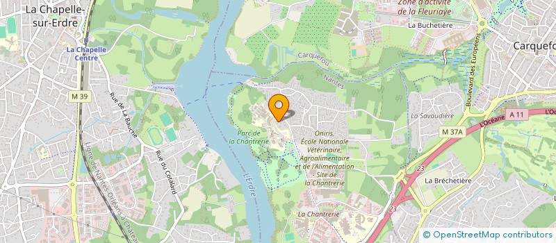 localisation de l'entreprise SCI SGC BSO  NANTES