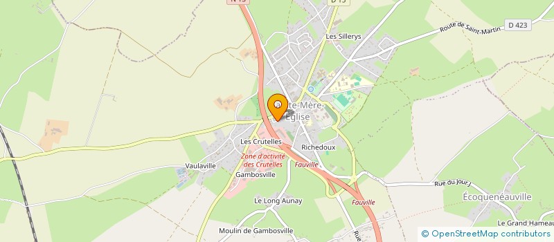 localisation de l'entreprise SCI SGCL à CARENTAN-LES-MARAIS
