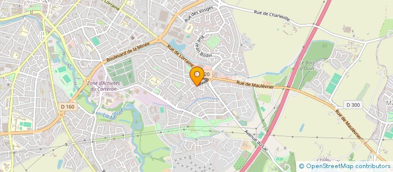 localisation de l'entreprise SCI SGDELL à CHOLET