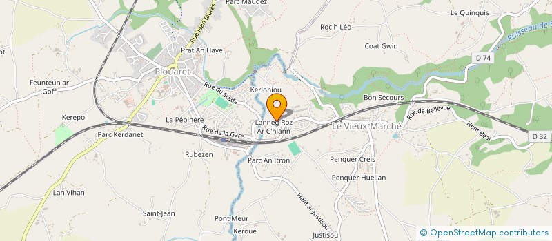 localisation de l'entreprise SCI SGDG  LE VIEUX-MARCHE